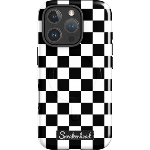 Sneakerhead Checkered iPhone 16 Pro Magsafe Impact Case