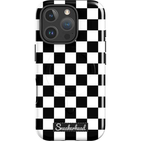 Sneakerhead Checkered iPhone 16 Pro Max Magsafe Impact Case