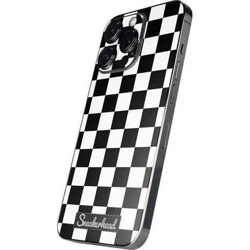 Sneakerhead Checkered iPhone 16 Pro Max Skin