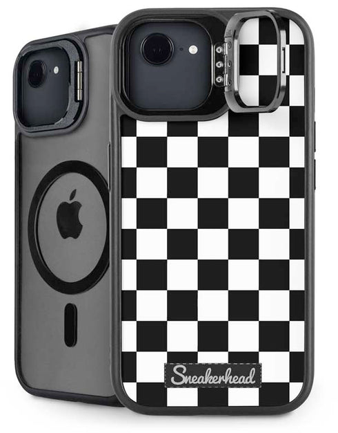 Sneakerhead Checkered iPhone 16e Kickstand Case