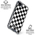 Sneakerhead Checkered iPhone 16e Clear Case