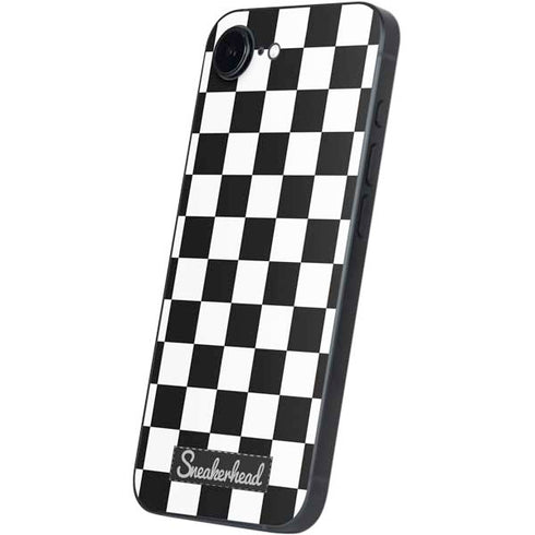 Sneakerhead Checkered iPhone 16e Skin