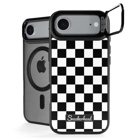 Sneakerhead Checkered iPhone 17 Air Kickstand Case