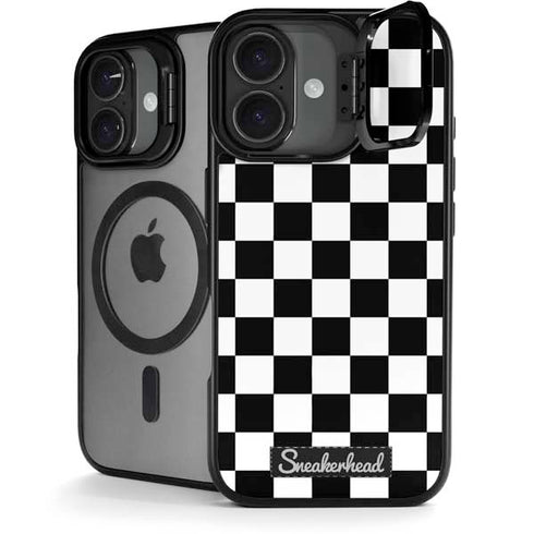 Sneakerhead Checkered iPhone 17 Kickstand Case