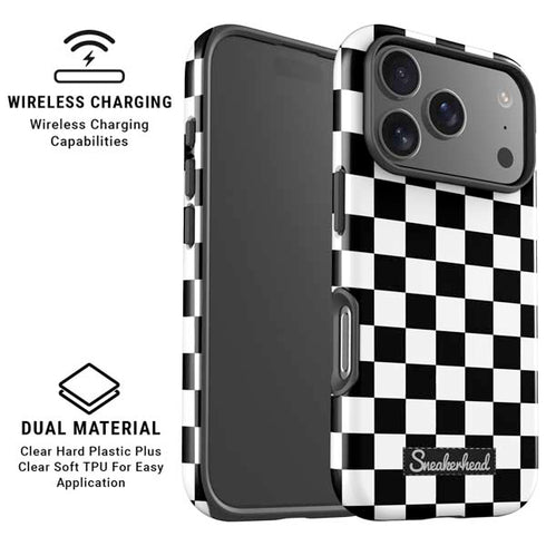 Sneakerhead Checkered iPhone 17 Pro Magsafe Impact Case