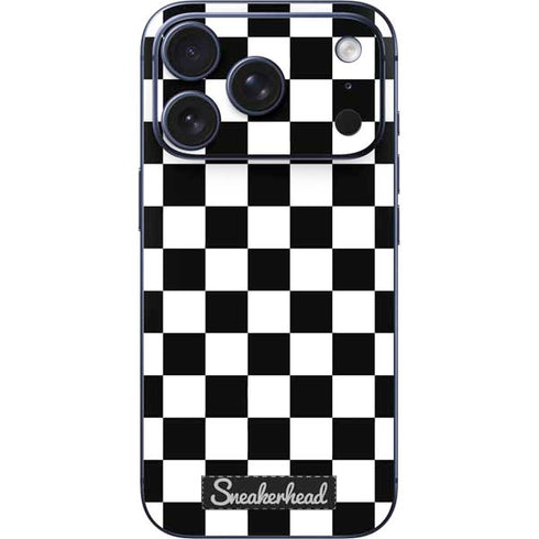 Sneakerhead Checkered iPhone 17 Pro Max Skin