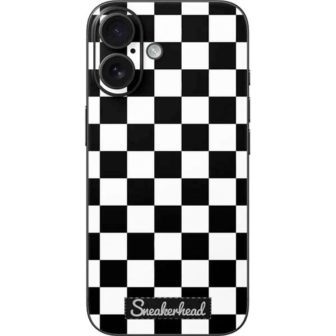 Sneakerhead Checkered iPhone 17 Skin