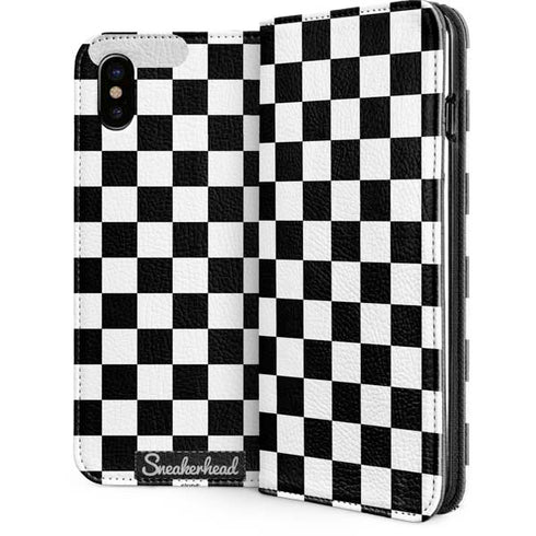 Sneakerhead Checkered iPhone 8 Folio Case