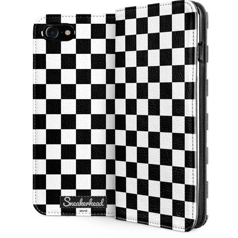 Sneakerhead Checkered iPhone SE (2nd & 3rd Gen) Folio Case