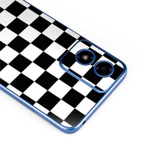 Sneakerhead Checkered Moto G Play 4G (2024) Skin