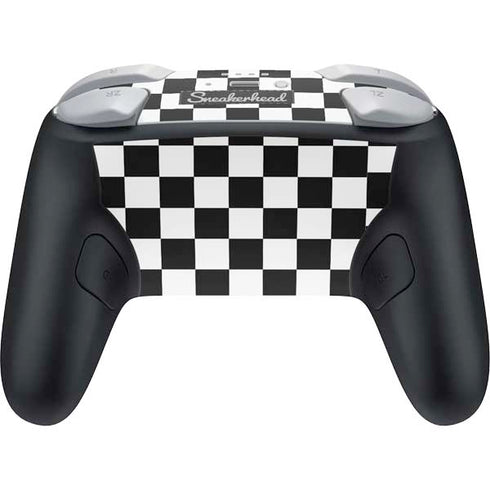 Sneakerhead Checkered Nintendo Switch 2 (2025) Pro Controller Skin