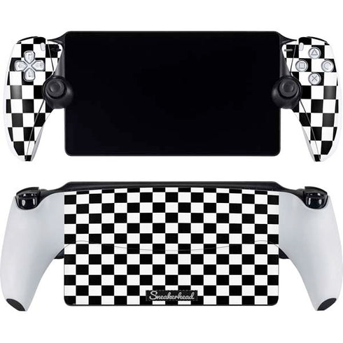 Sneakerhead Checkered PlayStation Portal Remote Player Skin