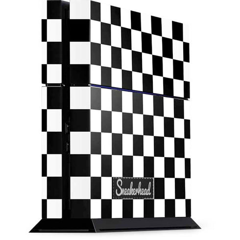 Sneakerhead Checkered PlayStation PS4 Skins