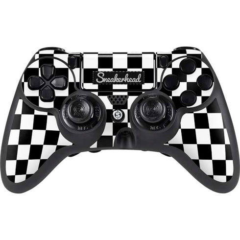 Sneakerhead Checkered PlayStation PS4 Skins