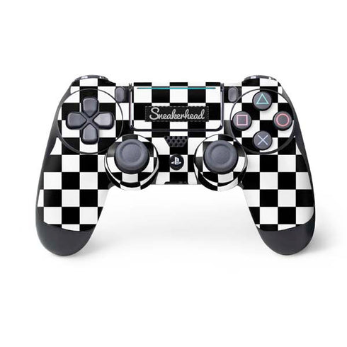 Sneakerhead Checkered PlayStation PS4 Skins