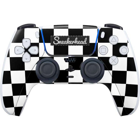 Sneakerhead Checkered PlayStation PS5 Skins