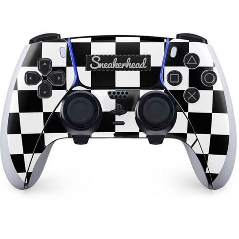 Sneakerhead Checkered PlayStation PS5 Skins