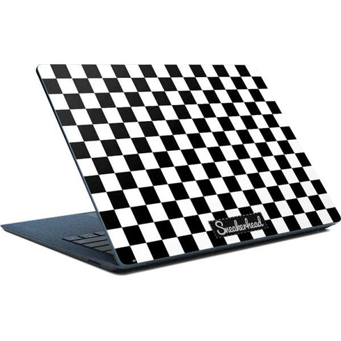 Sneakerhead Checkered Surface Laptop Skin