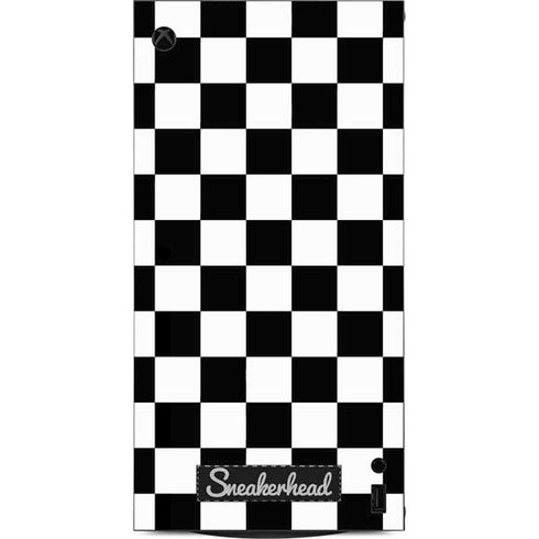 Sneakerhead Checkered XBox Series X Digital Edition Console Skin