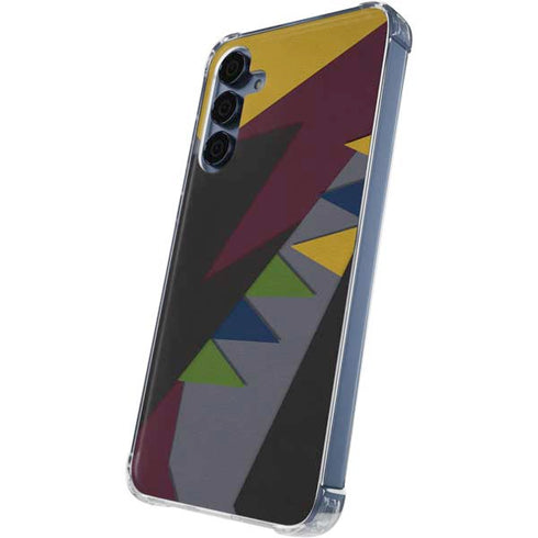 Sneakerhead Geometric Galaxy A35 5G Clear Case