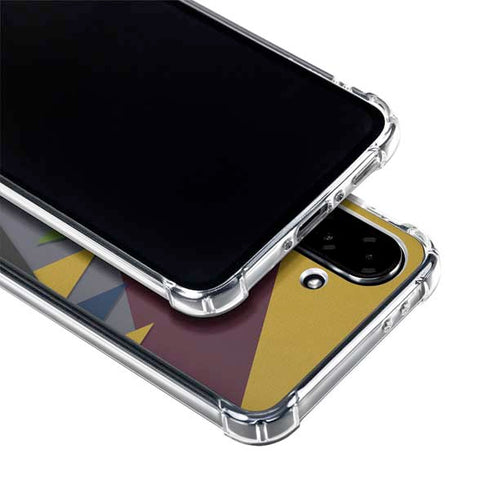 Sneakerhead Geometric Galaxy A36 5G Clear Case
