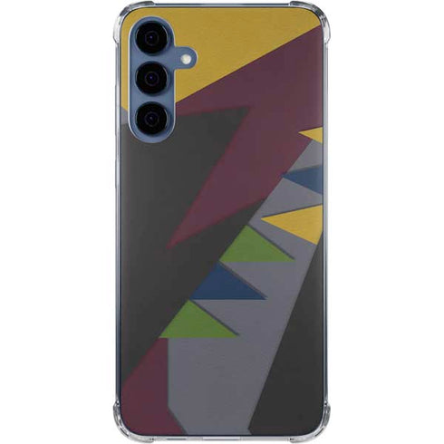 Sneakerhead Geometric Galaxy A55 5G Clear Case