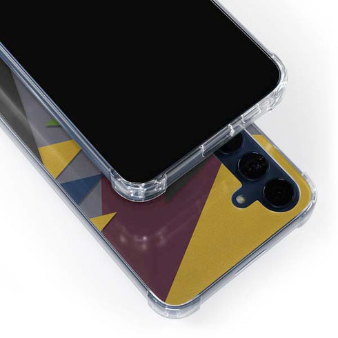 Sneakerhead Geometric Galaxy A55 5G Clear Case