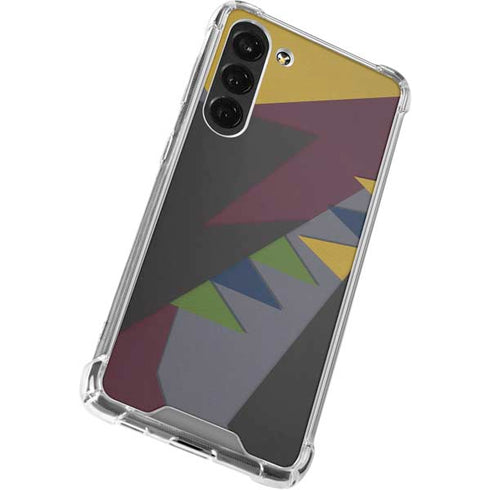 Sneakerhead Geometric Galaxy S24 FE Clear Case