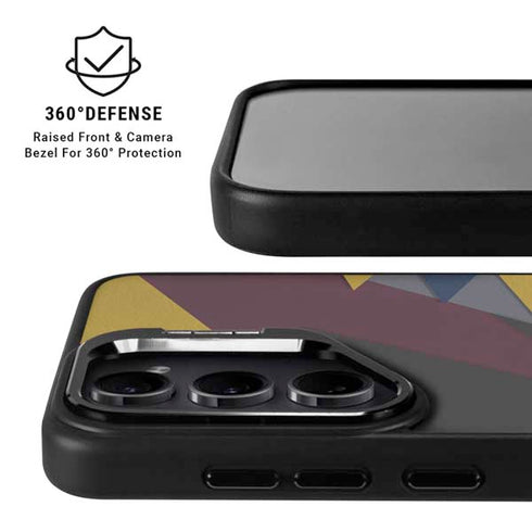 Sneakerhead Geometric Galaxy S25 Plus Kickstand Case