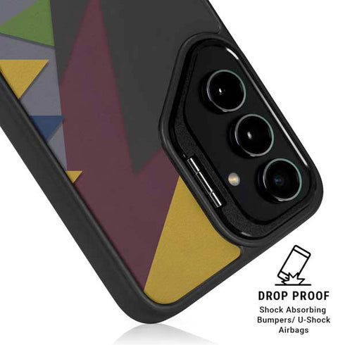 Sneakerhead Geometric Galaxy S25 Plus Kickstand Case