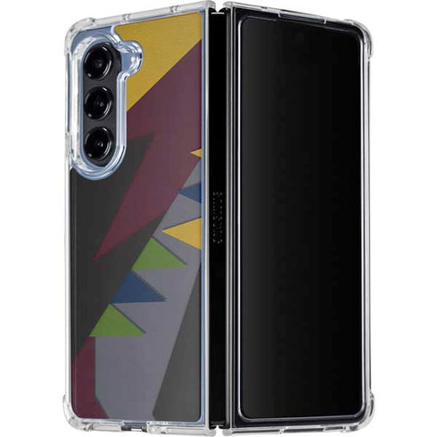 Sneakerhead Geometric Galaxy Z Fold5 5G Clear Case