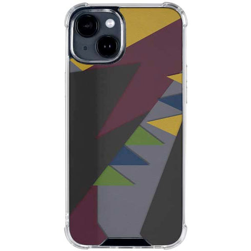 Sneakerhead Geometric iPhone 15 Clear Case