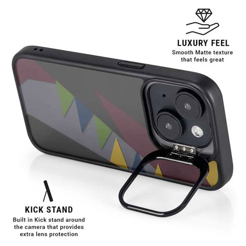 Sneakerhead Geometric iPhone 15 Kickstand Case