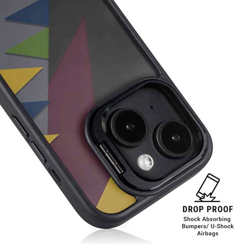 Sneakerhead Geometric iPhone 15 Plus Kickstand Case
