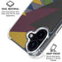 Sneakerhead Geometric iPhone 16 Clear Case