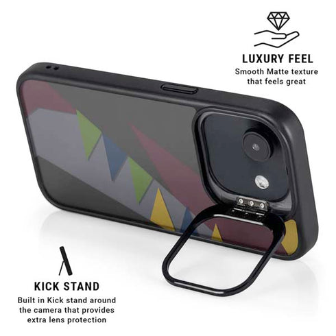 Sneakerhead Geometric iPhone 16e Kickstand Case