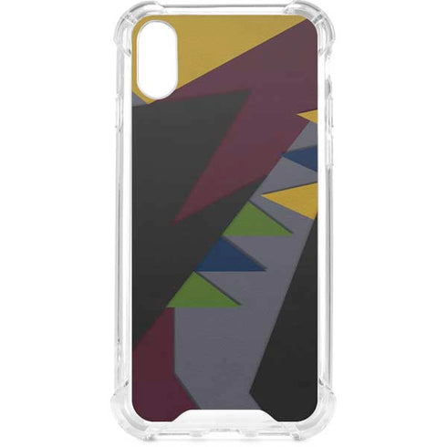 Sneakerhead Geometric iPhone XS Clear Case