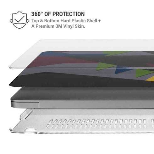 Sneakerhead Geometric MacBook Pro 14in (2021-24) Case plus Skin