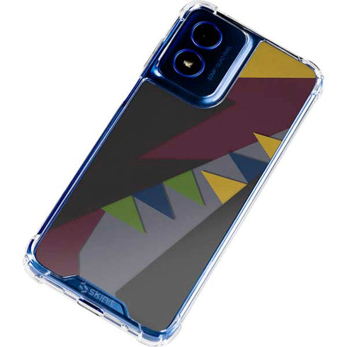 Sneakerhead Geometric Moto G 5G (2024) Clear Case