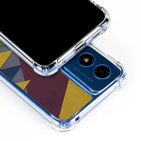 Sneakerhead Geometric Moto G 5G (2024) Clear Case