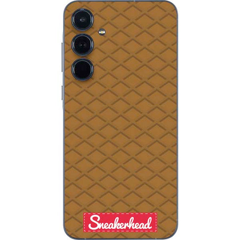 Sneakerhead Gold Pattern Galaxy A55 5G Skin
