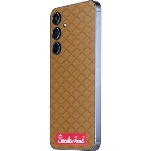 Sneakerhead Gold Pattern Galaxy A55 5G Skin