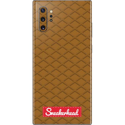 Sneakerhead Gold Pattern Galaxy Note 10 Plus Skin