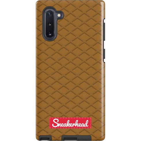 Sneakerhead Gold Pattern Galaxy Cases