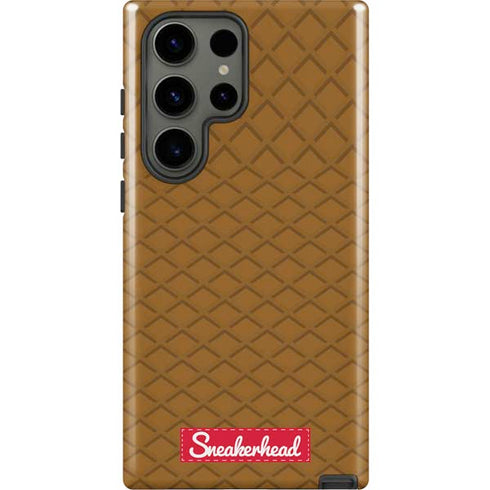 Sneakerhead Gold Pattern Galaxy S23 Ultra Pro Case