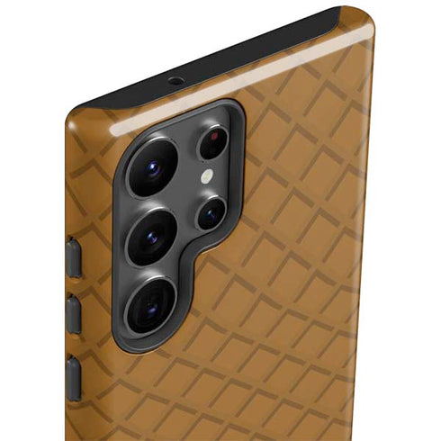 Sneakerhead Gold Pattern Galaxy S23 Ultra Pro Case