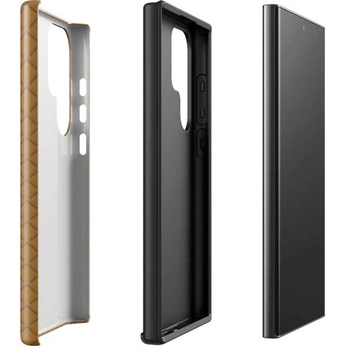 Sneakerhead Gold Pattern Galaxy S23 Ultra Pro Case