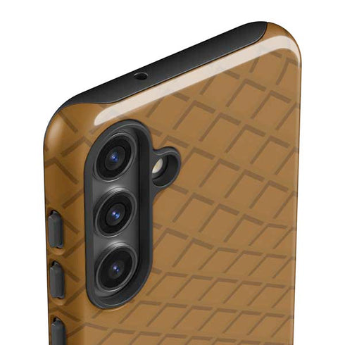 Sneakerhead Gold Pattern Galaxy S25 Impact Case