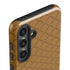 Sneakerhead Gold Pattern Galaxy S25 Impact Case