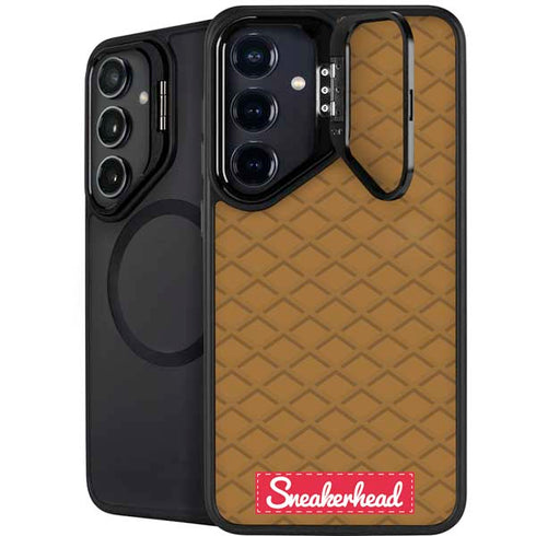 Sneakerhead Gold Pattern Galaxy S25 Kickstand Case